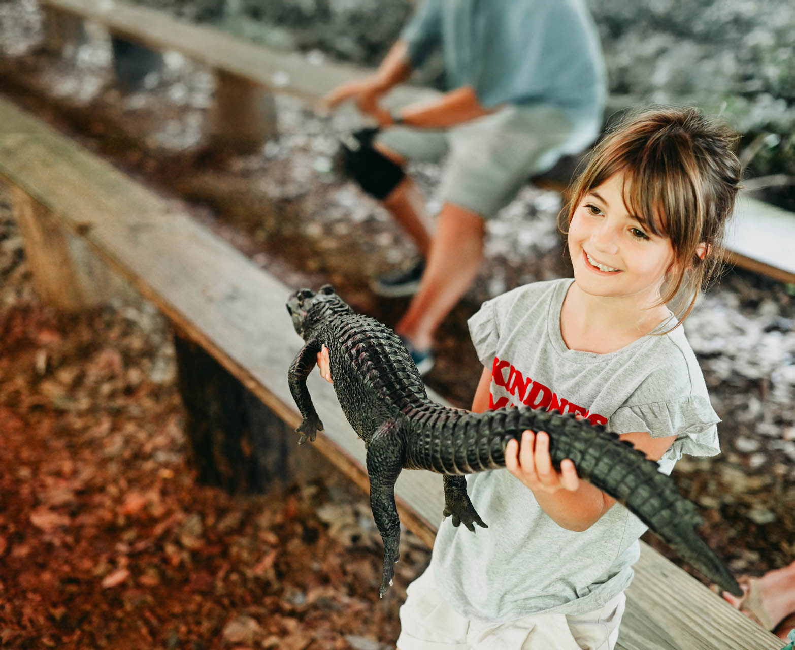 Visit Gatorland’s Screamin’ Gator Zip Line