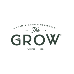 The Grow Farm & Garden Community Logo Green